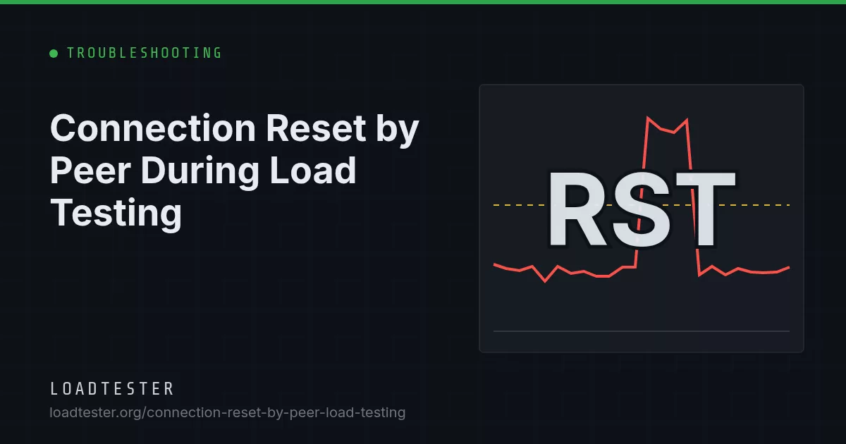 Connection Reset by Peer During Load Testing: LoadTester illustration